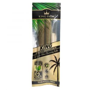 King Palm 2 King Hand-Rolled Super Slow Burning Rolls - 2g Each