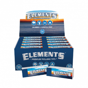 Elements Premium Rolling Paper Filter Tips Booklet