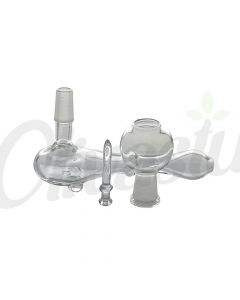 Quartz Glass Dome Pipe - 3 Item Kit