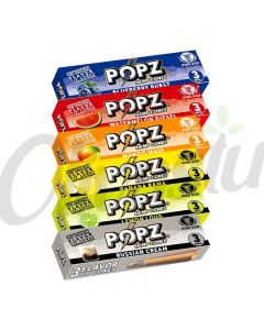 Popz - Pop Activated Flavoured Filter - 3 Pre Rolled Kingsize Papers Cones