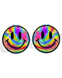 Rainbow Smiley Mylar Bag - 3.5g - 10 x 10cm