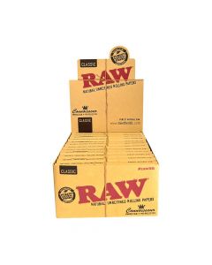 RAW Connoisseur King Size Slim Rolling Paper with Tips