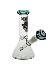 Dr Death Glass Bong 20cm Ice Beaker Waterpipe 20cm