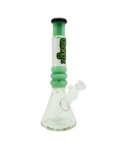 Chongz Greenpoint Gothic Jade Green Glass Bong - 29cm