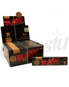 RAW Black King Size Rolling Papers (Box of 50)