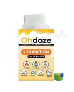 Ohdaze Rosin 120 Micron Press Nylon Bags - 40 Pack