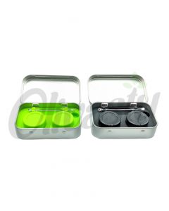 4 in 1 Silicone Dab Kit - Non Stick Containers + Dab Tool+ Metal Storage Box