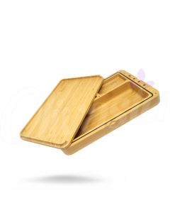 Raw Wooden Spirit Rolling Tray Box