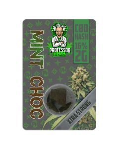 Professor Herb CBD Hash 2g (16%) - Mint Choc