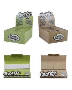 Chongz Rolling Papers with Tips (King Size) - Hemp & Natural