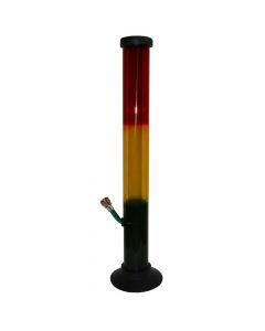 Basil Bush 18" Straight Pipe Wide Acrylic Bong - 45.72 cm