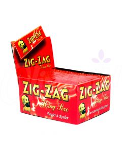 Zig Zag Red Regular Size Papers (Box of 100)