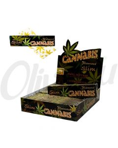Cannabis Flavoured King Size Slim Rolling Papers