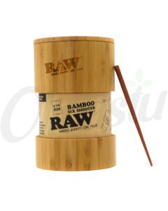 RAW Bamboo Six Shooter 1 1/4" Cone Filler