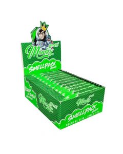 Monkey King Minty Green King Size Papers & Tips Full Box (Smell & Touch)
