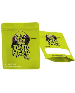 Dead Head 3.5g Mylar Bags by Chongz