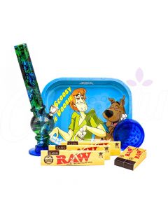 Smoke Arsenal Scooby Dooby Rolling Tray Bong Set