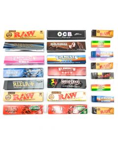 Mixed King Size Slim Papers & Tips Set