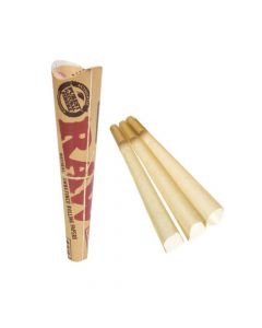 Raw Classic King Size Pre-Rolled Hemp Cones - 3 Pack