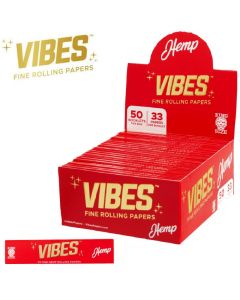 Vibes Hemp King Size Slim Rolling Papers