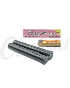 Blazy Susan Rolling Papers + Pop Top Cone Holders + Raw Tips