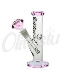 Chongz "F*ck Button" 25cm Ice Glass Bong Coloured Accents