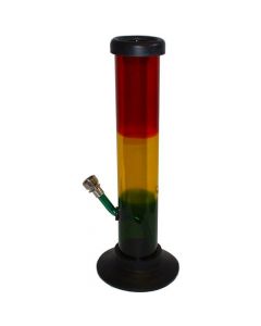 Basil Bush 11” Wide Straight Pipe Acrylic Bong, 28cm