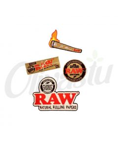 RAW Smokers Embroidered Patch Collection - Pack of 4