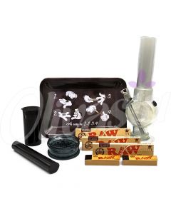 Mickey Mouse Rolling Hands Small Tray Bong Gift Set