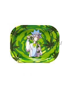 Rick and Morty Rolling Tray - Small - 18 x 14cm