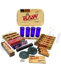Raw Classic Tray Gift Set - Raw + Juicy Jay + Pop Top + Purize