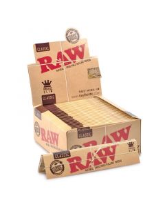 Raw Classic King Size Rolling Paper (Box of 50)