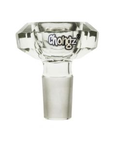 Chongz 'Cut it Out' Crystal Cut Glass Cone Bowl