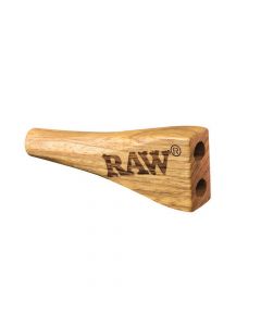 RAW Double Barrel Wooden Cigarette Holder for King Size