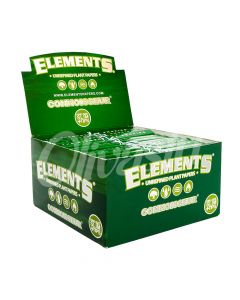Elements Green Connoisseur King Size Slim Rolling Papers