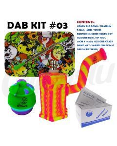 Bounce! Dab Lab Genie Honey Rig Dabbing Gift Set Kit - 6 Items