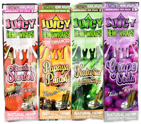 Discover the Flavour Explosion: Juicy Jay Wraps Unleashes Their Terpene Infused Line-up!