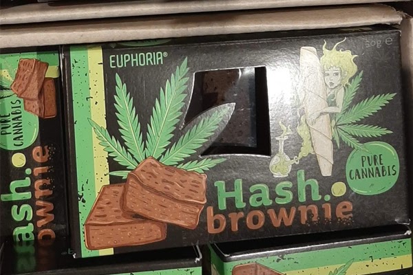 Euphoria Hash Hemp Brownie