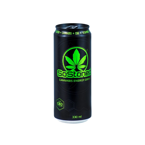 So Stoned Cannabis Energy Drink With CBD - 330ml