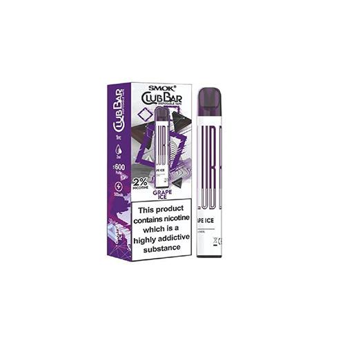 Smok Club 600 Puffs Bar Disposable Vape Pen