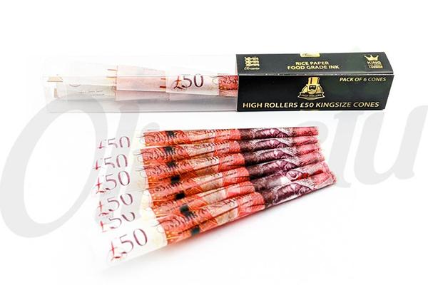 Pre Rolled PHAT King Size £50 Cones - 6 Pack