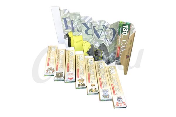 Cartel 130mm Extra Long King Size Slim Rolling Papers & Tips